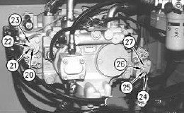 卡特挖機(jī)323D320D、液壓泵輸出壓力大小（輸出流量）- 調(diào)整方法